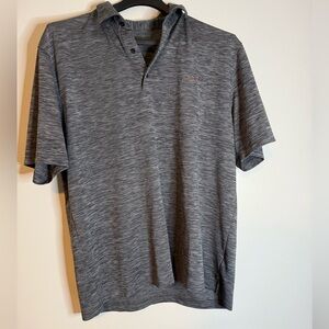 Greg Norman Collection Charcoal Polo Shirt
